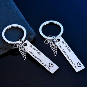 2 pcs drive safe keychain